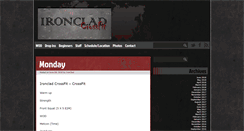 Desktop Screenshot of ironcladcrossfit.com